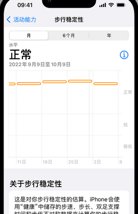 惠东iPhone手机维修如何在iPhone开启'步行稳定性通知'