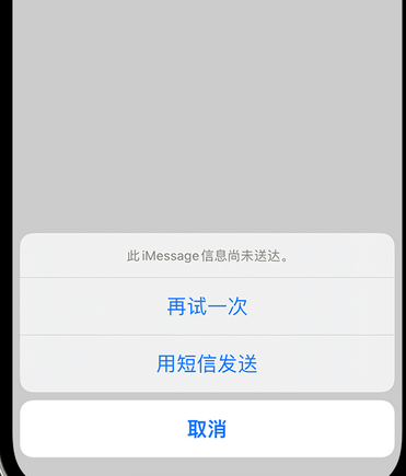 惠东apple维修iPhone上无法正常发送iMessage信息