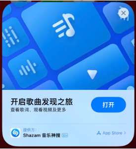 惠东苹果14维修站分享iPhone14音乐识别功能使用方法 