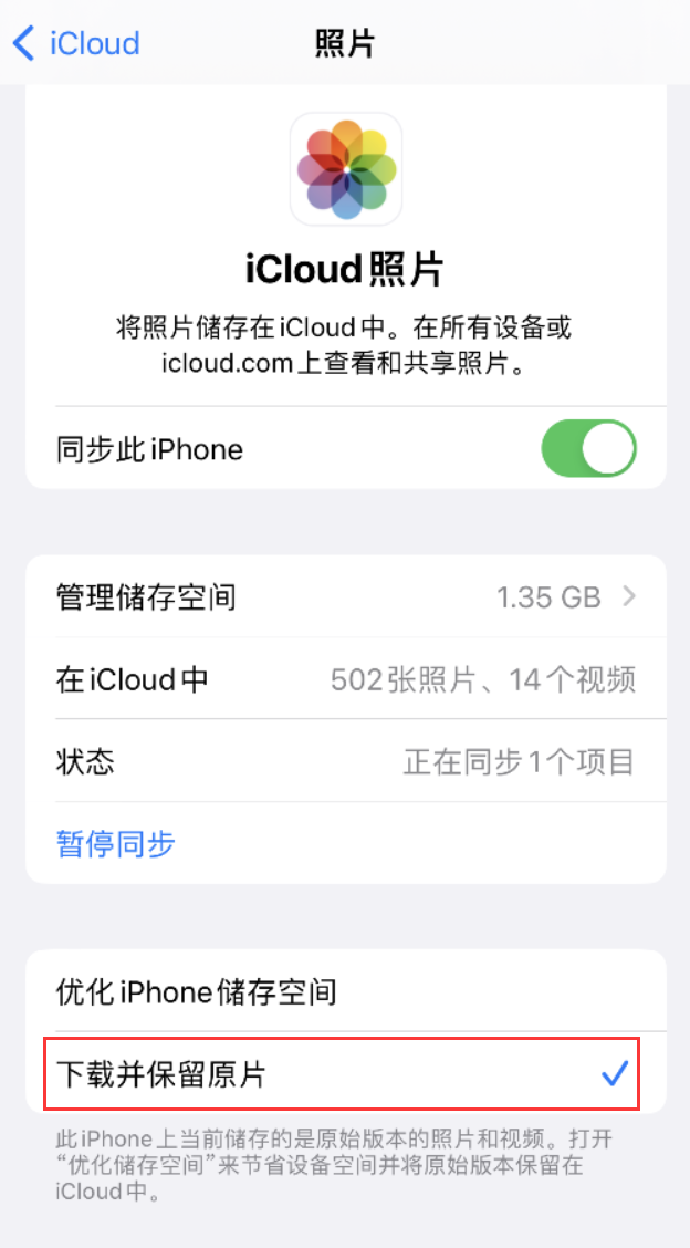 惠东苹果手机维修分享iPhone 无法加载高质量照片怎么办 