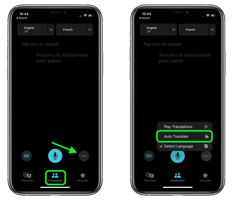 惠东苹果手机维修分享iOS 15 “翻译” App 新改进 