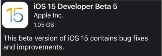 惠东苹果手机维修分享如何升级到iOS15.0 beta5 