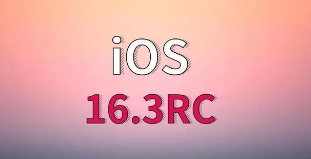 惠东苹果手机维修分享iOS 16.3 RC版升级_iOS 16.3 RC版一键刷机教程 